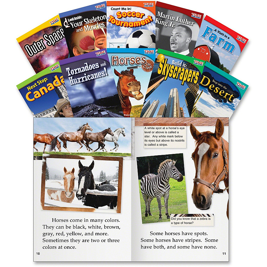Shell Education TFK Early Fluent 2nd-Grade Book Set 2 Printed Book Book - Grade 2 - English - 10 / Set (16103)
