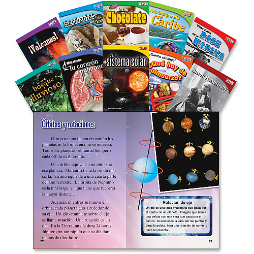 Shell Education TFK 2nd-grade Spanish 10-Book Set 3 Printed Book Book - Grade 2 - Spanish - 10 / Set (16106)