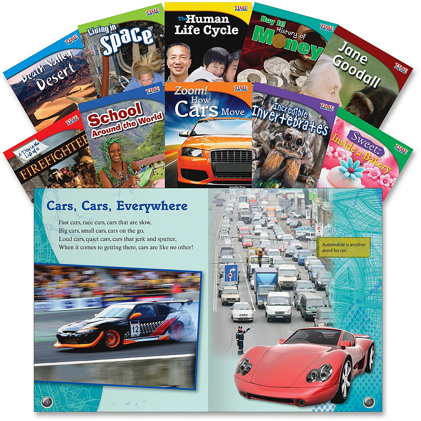 Shell Education TFK Fluent 3rd-grade 10-Book Set 3 Printed Book Book - Grade 3 - English - 10 / Set (16111)