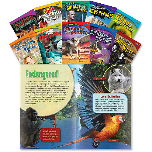 Shell Education TFK Challenging 5th-Grade Book Set 2 Printed Book 64 Pages - Book - Grade 5 - English - 10 / Set (18254)
