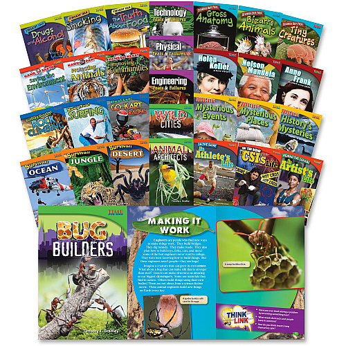 Shell Education TFK Advanced 4th-grade 30-book Set Printed Book Book - Grade 4 - 30 / Set (18387)