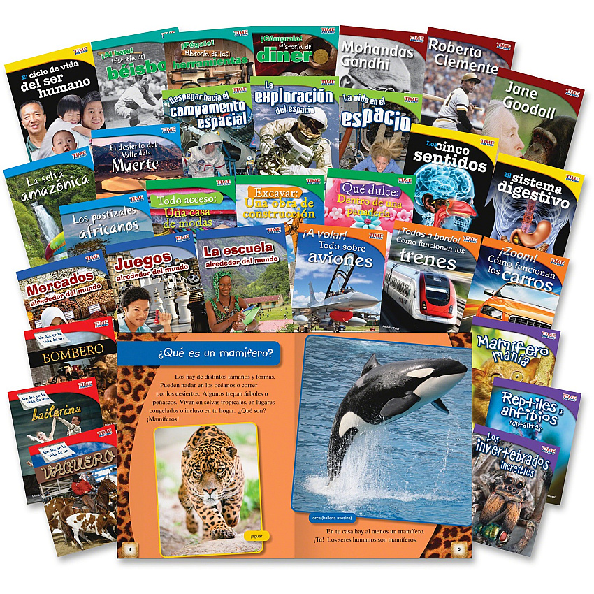 Shell Education TFK Spanish 3rd-grade 30-Book Set Printed Book Book - Grade 3 - Spanish - 30 / Set (18388)