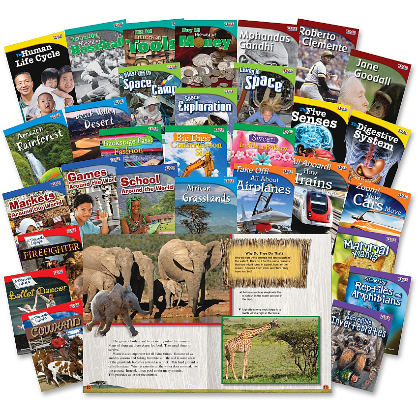 Shell Education TFK Fluent 3rd-grade 30-book Set Printed Book Book - Grade 3 - 30 / Set (18389)