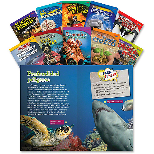 Shell Education TFK Challenging 10Book Spanish Set 1 Printed Book Book - Grade 5 - Spanish - 10 / Set (18481)