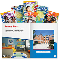 Shell Education Education Let's Map It! Six Book Set Printed Book Book - Grade K-3 - 6 / Set (20598)