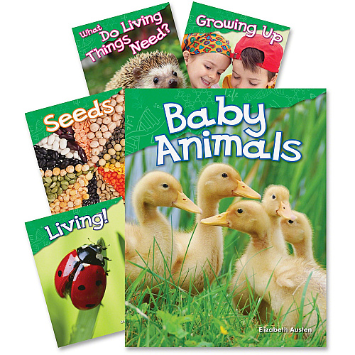 Shell Education Kindergarten Life Science Book Set Printed Book Book - Grade K - 5 / Set (23017)