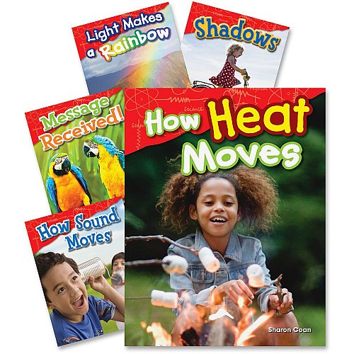 Shell Education 1st Grade Physical Science Book Set Education Printed Book for Science Printed Book Book - Grade 1 - 5 / Set (23019)