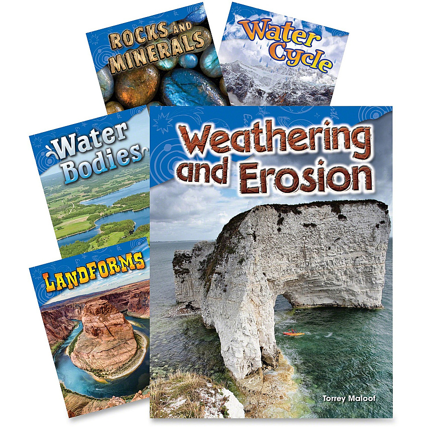 Shell Education 2nd Grade Earth and Space Book Set Printed Book Book - Grade 2 - 5 / Set (23024)