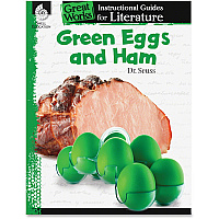 Shell Education Green Eggs and Ham Literature Guide Printed Book by Dr. Seuss 72 Pages - Shell Educational Publishing Publication - 2014 September 01 - Book - Grade K-3 - English - 1 Each (40002)