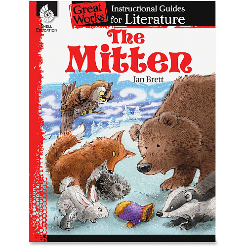 Shell Education Education The Mitten Instructional Guide Printed Book by Jan Brett 72 Pages - Shell Educational Publishing Publication - 2014 September 01 - Book - Grade K-3 - English - 1 Each (40004)