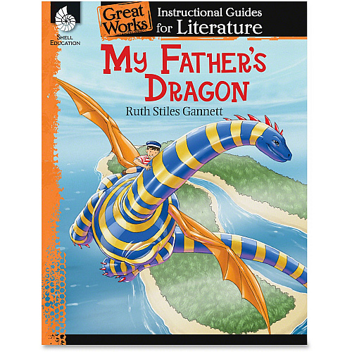 Shell Education My Father's Dragon Instructional Guide Printed Book by Ruth Stiles Gannett 72 Pages - Shell Educational Publishing Publication - 2014 May 01 - Book - Grade K-3 - English - 1 Each (40100)