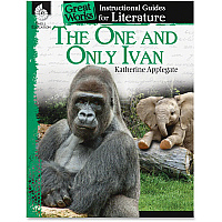 Shell Education The One And Only Ivan Literature Guide Printed Book by Katherine Applegate 72 Pages - Shell Educational Publishing Publication - 2014 July 01 - Book - Grade K-3 - English - 1 Each (40101)