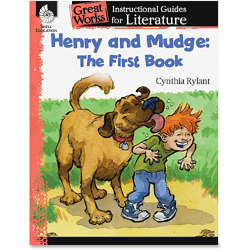 Shell Education Henry/Mudge The First Book Literature Guide Printed Book by Cynthia Rylant 72 Pages - Shell Educational Publishing Publication - Book - Grade K-3 - 1 Each (40106)