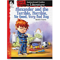 Shell Education Alexander/Terrible Bad Day Instructional Guide Printed Book by Judith Viorst 72 Pages - Shell Educational Publishing Publication - Book - Grade K-3 - 1 Each (40108)