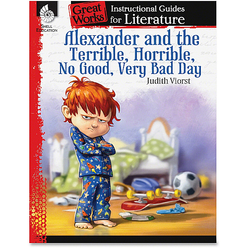 Shell Education Alexander/Terrible Bad Day Instructional Guide Printed Book by Judith Viorst 72 Pages - Shell Educational Publishing Publication - Book - Grade K-3 - 1 Each (40108)