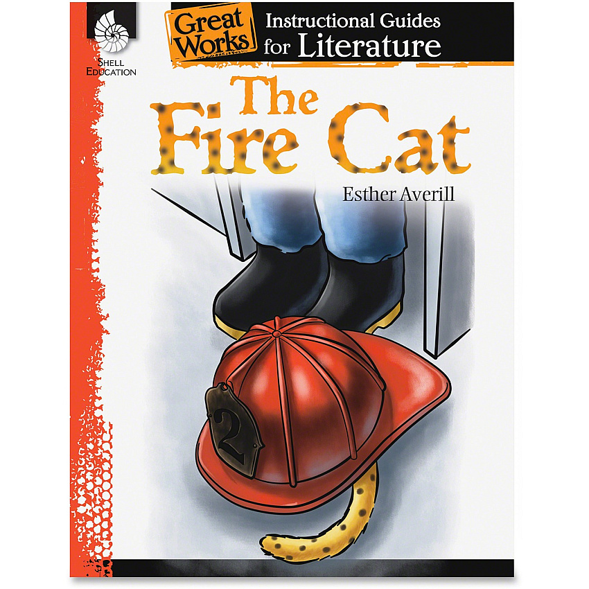 Shell Education The Fire Cat Instructional Guide Printed Book by Esther Averill 72 Pages - Shell Educational Publishing Publication - Book - Grade K-3 - 1 Each (40109)