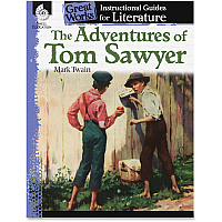 Shell Education Adventures Tom Sawyer Instruction Guide Printed Book by Mark Twain 72 Pages - Shell Educational Publishing Publication - Book - Grade 4-8 - 1 Each (40200)