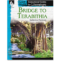 Shell Education Bridge To Terabithia Great Works Instructional Guides Printed Book by Katherine Paterson 72 Pages - Shell Educational Publishing Publication - Book - Grade 4-8 - 1 Each (40201)