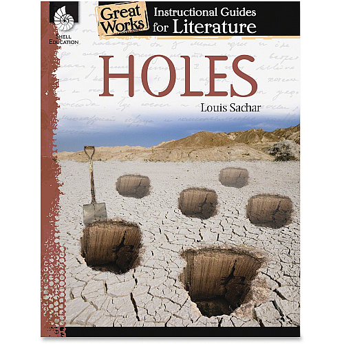 Shell Education Education Holes An Instructional Guide Printed Book by Louis Sachar 72 Pages - Shell Educational Publishing Publication - Book - Grade 4-8 - 1 Each (40207)