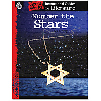 Shell Education Number the Stars Instruction Guide Book Printed Book by Lois Lowry 72 Pages - Shell Educational Publishing Publication - Book - Grade 4-8 - 1 Each (40212)