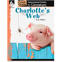 Shell Education Charlotte's Web Great Works Instructional Guides Printed Book by E.B. White Printed Book by E.B. White 72 Pages - Shell Educational Publishing Publication - Book - Grade 3-5 - 1 Each (40219)