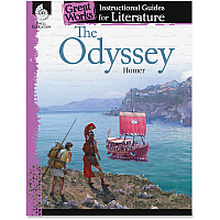 Shell Education The Odyssey An Instructional Guide Printed Book by Homer 72 Pages - Shell Educational Publishing Publication - Book - Grade 9-12 - 1 Each (40303)