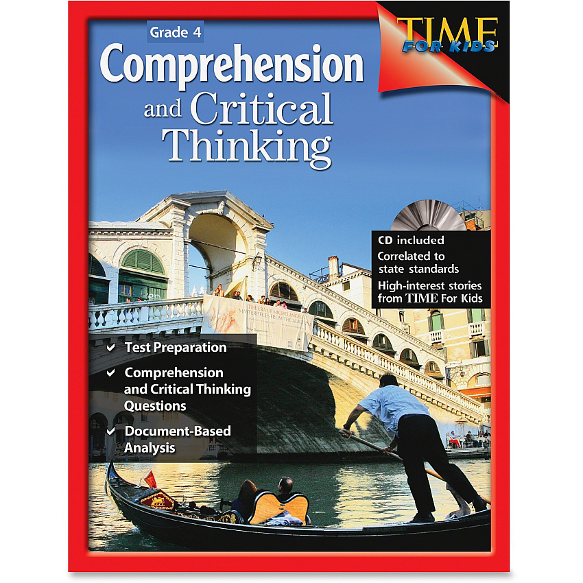 Shell Education Grade 4 Comprehension/Critical Thinking Book Printed/Electronic Book by Greathouse Lisa. 112 Pages - Shell Educational Publishing Publication - Book, CD-ROM - Grade 4 - English - 1 Each (50244)