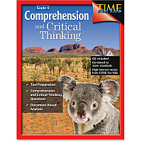 Shell Education Grade 6 Comprehension/Critical Thinking Book Printed/Electronic Book by Acosta, Jamey 112 Pages - Shell Educational Publishing Publication - Book, CD-ROM - Grade 6 - English - 1 Each (50246)