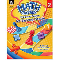 Shell Education Grade 2 Math Games Skills-Based Practice Book by Ted H. Hull, Ruth Harbin Miles, Don S. Balka Printed Book by Ted H. Hull, Ruth Harbin Miles, Don S. Balka 160 Pages - Shell Educational Publishing Publication - Book - Grade 2 - 1 Ea (51289)
