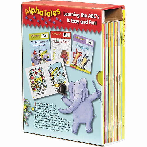 Scholastic Res. Pre-K AlphaTales Book Set Printed Book Softcover - Grade Pre K-1 (0545067642)