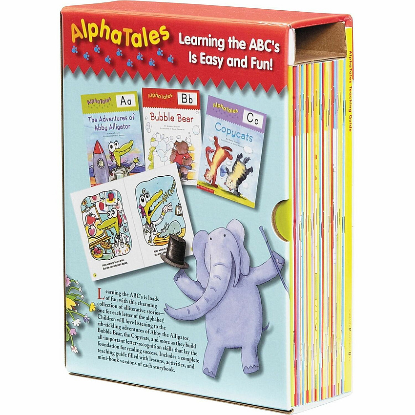 Scholastic Res. Pre-K AlphaTales Book Set Printed Book Softcover - Grade Pre K-1 (0545067642)