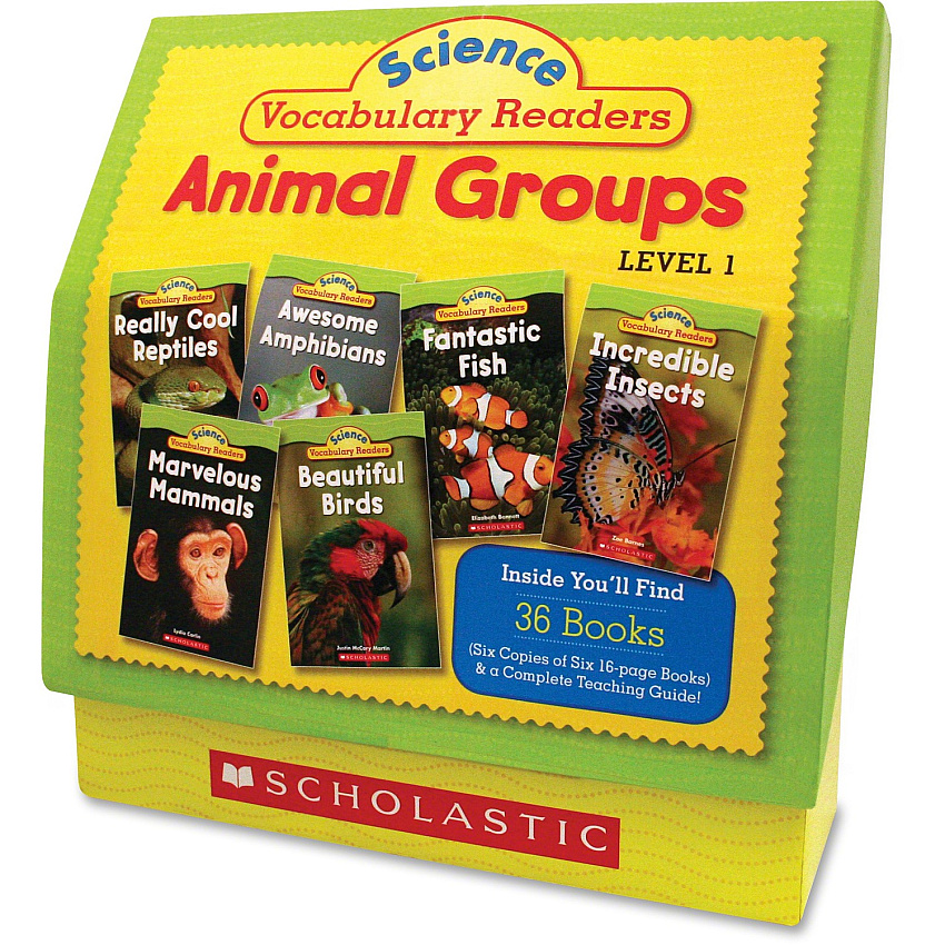 Scholastic Vocabulary Readers Animal Groups Level 1 Printed Book Set Printed Book by Liza Charlesworth Book - Grade 1-2 - English (0545149207)