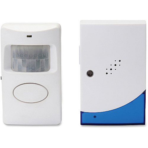 Tatco Wireless Chime with Receiver Wireless - Blue, White (57930)