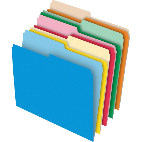Pendaflex 1/2-cut Tab Reversible File Folders (54461)