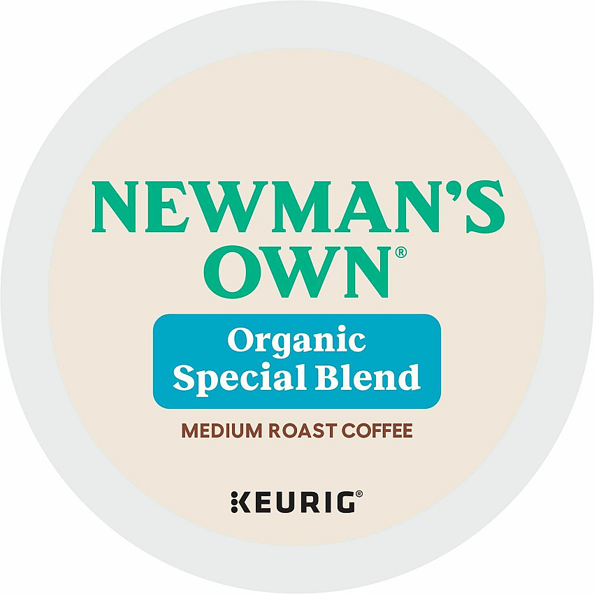 Newman's Own Organics Newman's Own&reg; Organics K-Cup Special Blend Coffee Compatible with Keurig Brewer - Regular - Dark - K-Cup - Newman's Special Blend - 24/Box - 4 / Carton (4050CT)