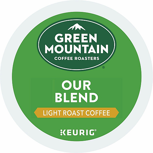 Green Mountain Coffee Roasters&reg; K-Cup Our Blend Coffee Compatible with Keurig Brewer - Regular - Light - K-Cup - 24/Box - 4 / Carton (6570CT)