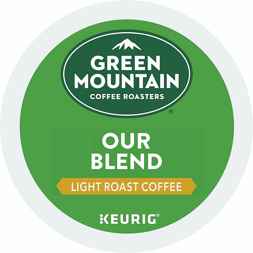 Green Mountain Coffee Roasters&reg; K-Cup Our Blend Coffee Compatible with Keurig Brewer - Regular - Light - K-Cup - 24/Box - 4 / Carton (6570CT)