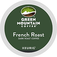 Green Mountain Coffee Roasters&reg; K-Cup French Roast Coffee Compatible with Keurig Brewer - Regular - Dark - K-Cup - French Roast - 24/Box - 4 / Carton (6694CT)