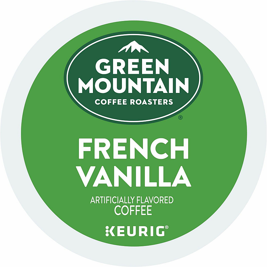 Green Mountain Coffee Roasters&reg; K-Cup French Vanilla Coffee Compatible with Keurig Brewer - Regular - Light - K-Cup - 24/Box - 4 / Carton (6732CT)