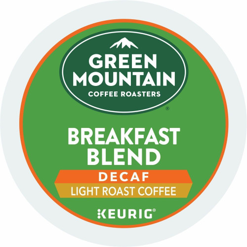 Green Mountain Coffee Roasters Breakfast Blend Decaf (7522CT)