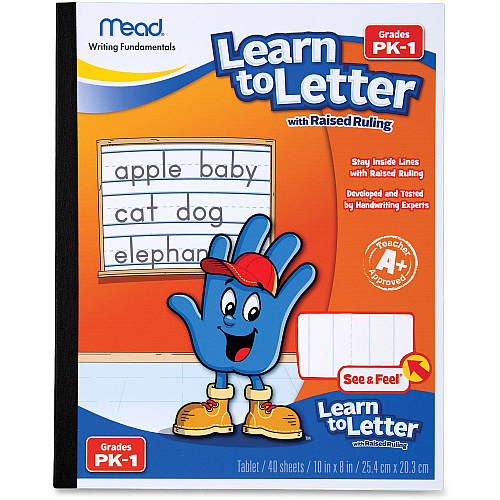 Mead Learn To Letter Writing Book Printed Book Book (48122)