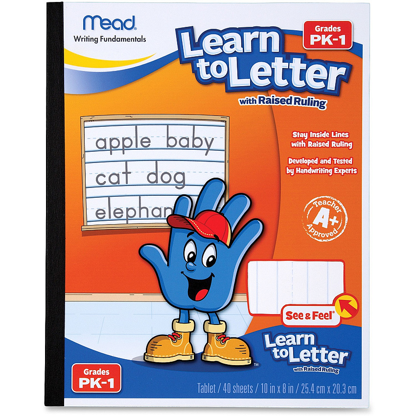 Mead Learn To Letter Writing Book Printed Book Book (48122)