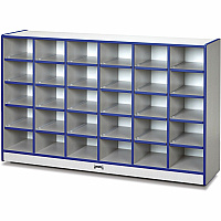 Jonti-Craft Rainbow Accents Toddler Single Storage 30 Compartment(s) - 35.50