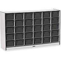 Jonti-Craft Rainbow Accents Cubbie-trays Storage Unit 30 Compartment(s) - 35.50