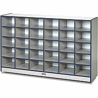 Jonti-Craft Rainbow Accents Toddler Single Storage 30 Compartment(s) - 35.50