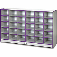Jonti-Craft Rainbow Accents Toddler Single Storage 30 Compartment(s) - 35.50