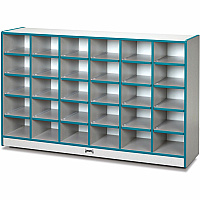 Jonti-Craft Rainbow Accents Toddler Single Storage 30 Compartment(s) - 35.50
