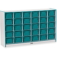 Rainbow Accents Rainbow Accents Cubbie-trays Storage Unit 30 Compartment(s) - 35.50