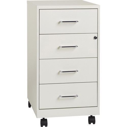 Lorell 4-drawer 26-1/2" Mobile Storage Cabinet (19537)