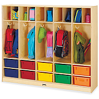 Jonti-Craft Rainbow Accents Large Locker Organizer 4 Tier(s) - 50.50